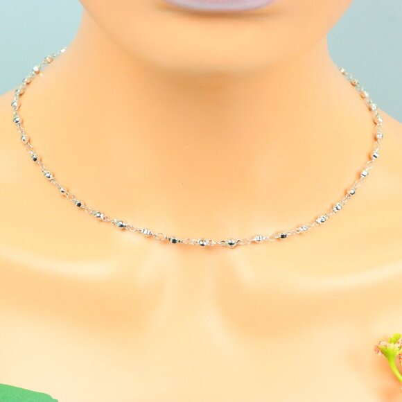 Delicate & Contemporary Necklace Chain, A Lovely Choice for Women, EVCH1696 - Picture 6 of 10